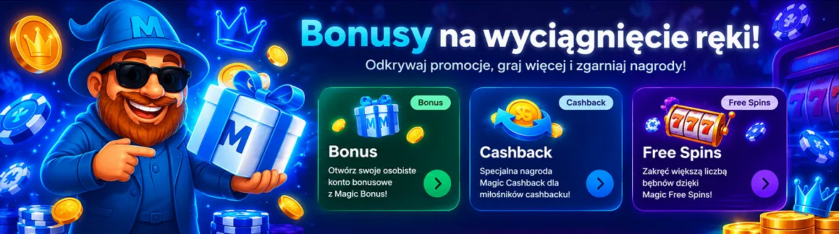 Magic365 Bonusy